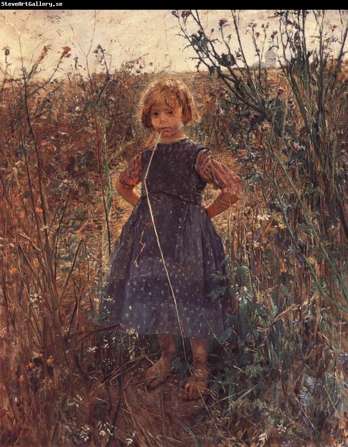 Fritz von Uhde Little Heathland Princess